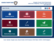 Tablet Screenshot of dchealthdept.org